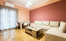 Bright Flat In Front Of Acropolis Metro Station